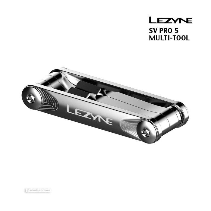 LEZYNE SV PRO 5 Stainless Steel Multi-Tool : 1-MT-SVPRO-05T06