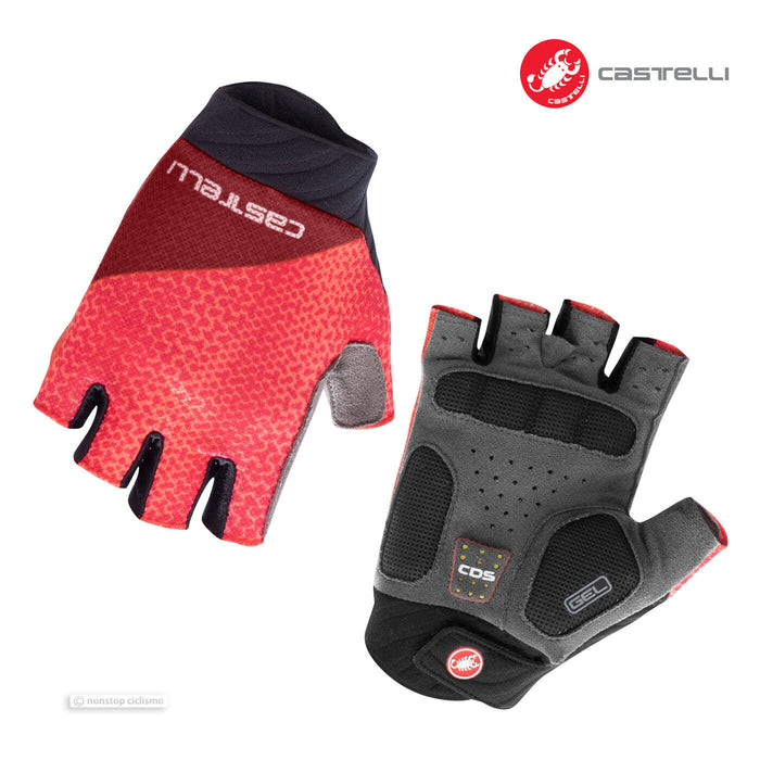 Castelli ROUBAIX GEL 2 Womens Gloves : BRILLIANT PINK