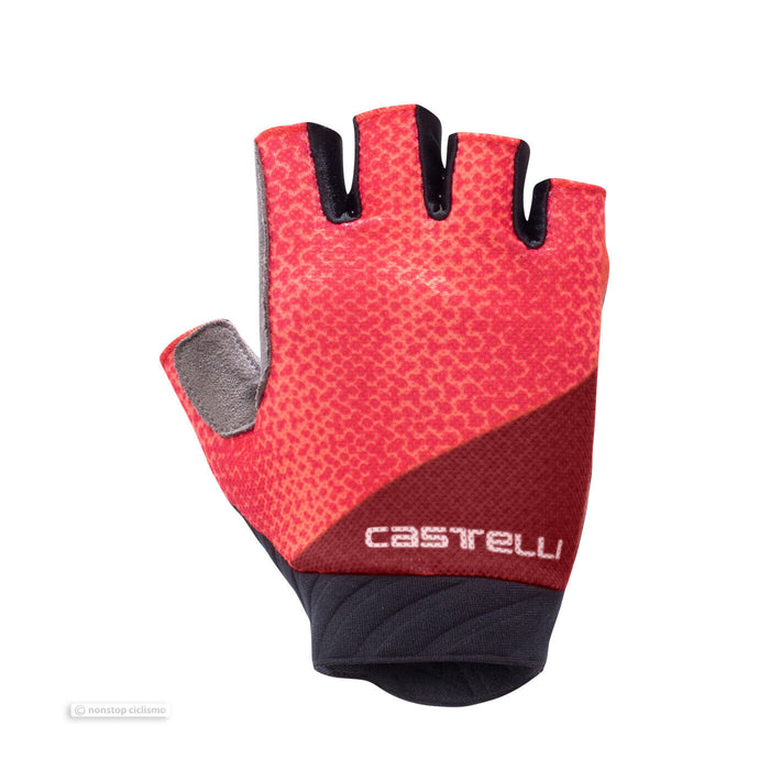 Castelli ROUBAIX GEL 2 Womens Gloves : BRILLIANT PINK