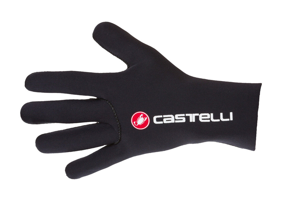 Castelli DILUVIO C Full-Finger Neoprene Gloves : BLACK