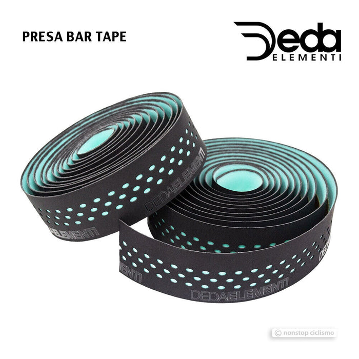 Deda Elementi PRESA Handlebar Tape : BLACK/CELESTE