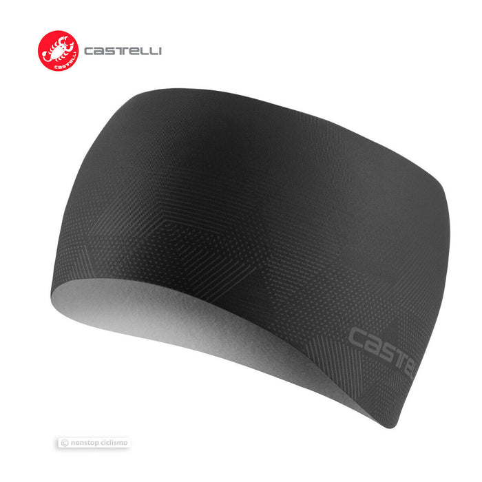 NEW Castelli PRO THERMAL Winter Cycling Head Band : LIGHT BLACK