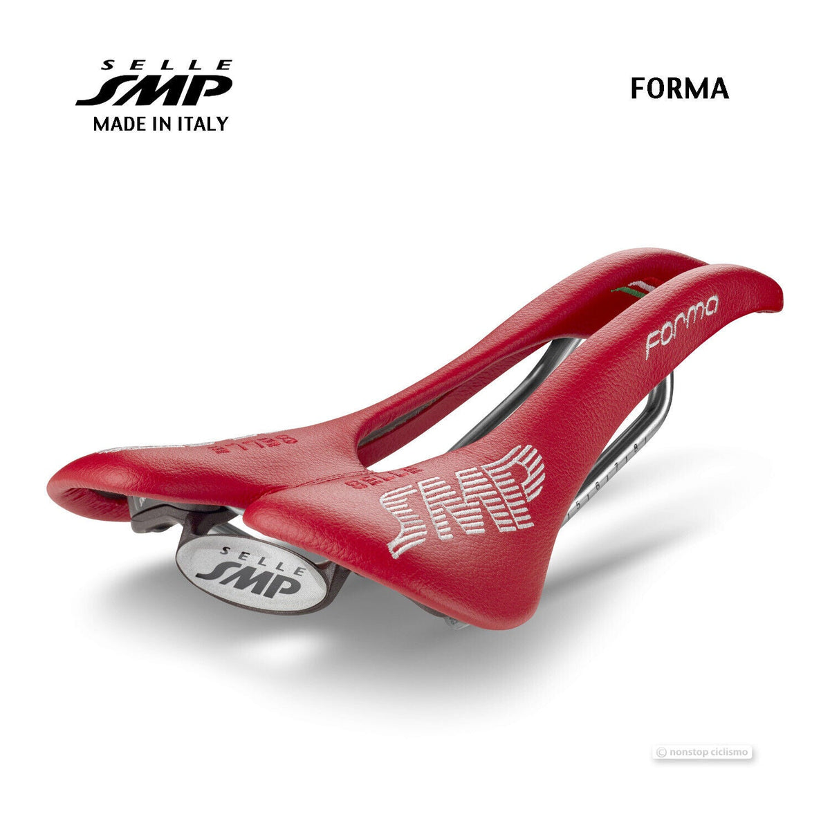 Selle SMP FORMA Saddle : RED — Nonstop Ciclismo Gear