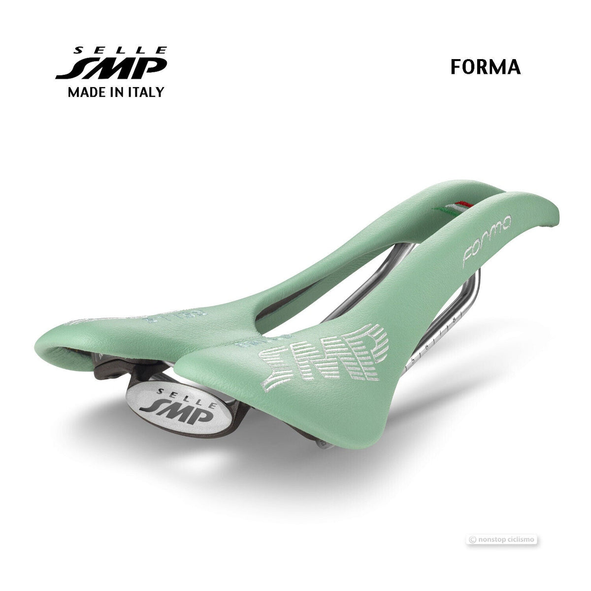 Selle SMP FORMA Saddle : BIANCHI CELESTE — Nonstop Ciclismo Gear