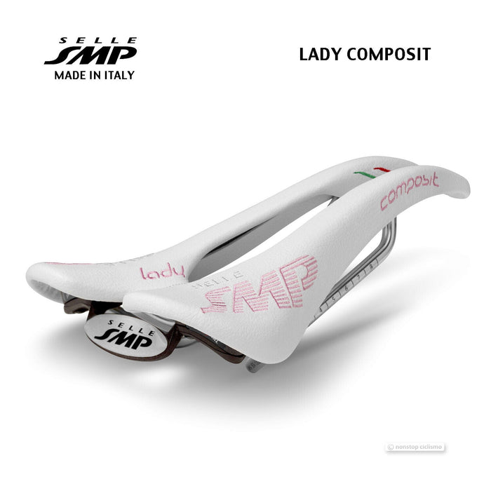 Selle SMP LADY COMPOSIT Saddle : WHITE