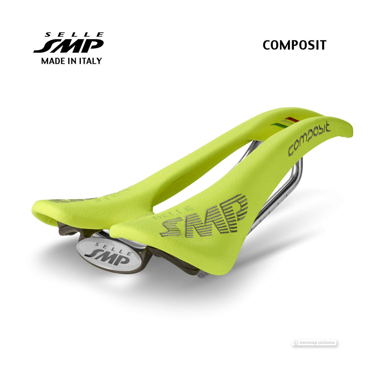 Selle SMP COMPOSIT Saddle : YELLOW FLUO — Nonstop 
