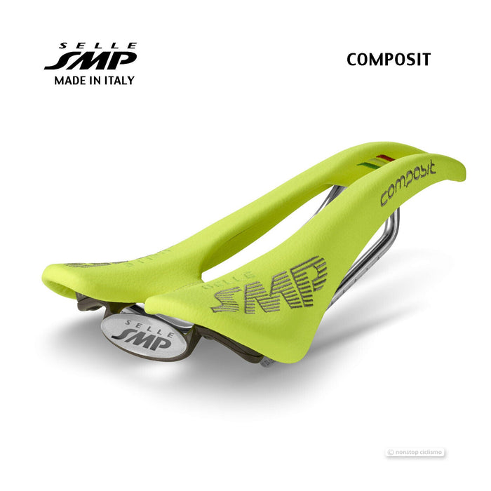 Selle SMP COMPOSIT Saddle : YELLOW FLUO