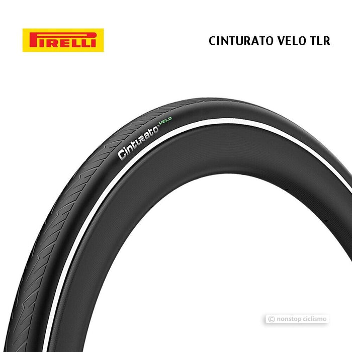 Pirelli CINTURATO VELO TLR Tire 700 x 28 mm REFLECTIVE
