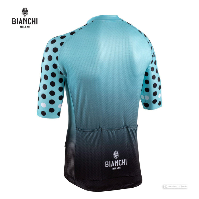 Bianchi Milano CEDRINO Short Sleeve Summer Jersey : CELESTE