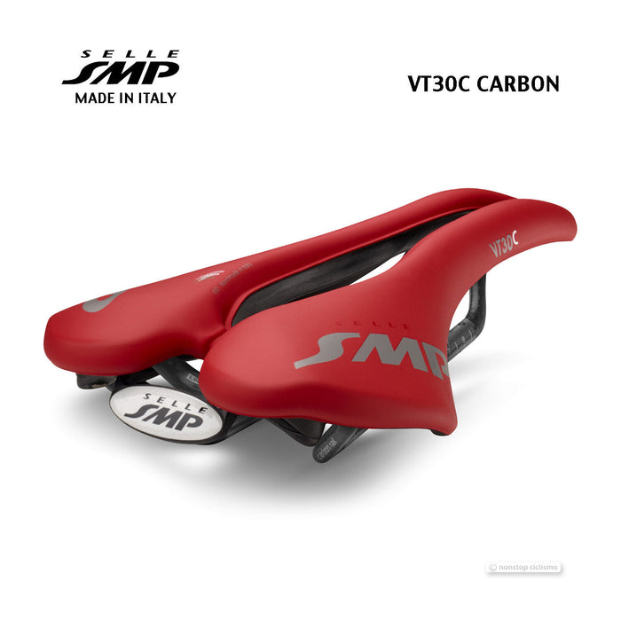 Selle SMP VT30C CARBON Saddle : RED