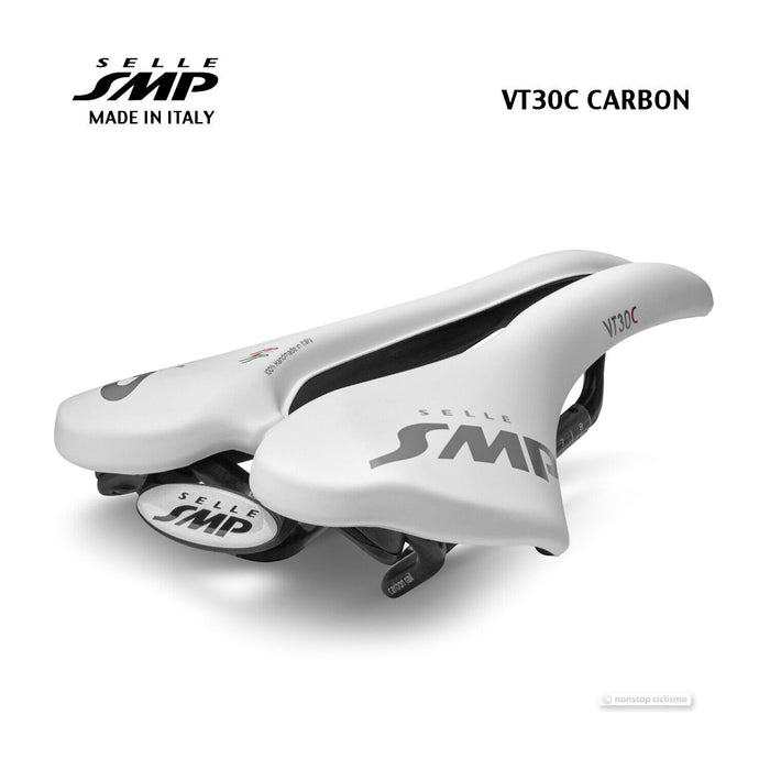 Selle SMP VT30C CARBON Saddle : WHITE