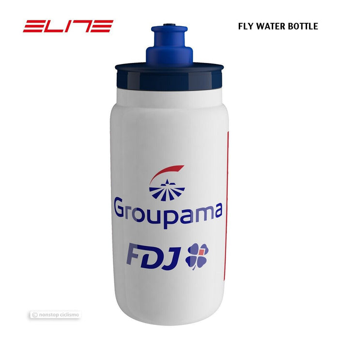Elite 2023 GROUPAMA FDJ Team FLY Water Bottle : 550 ml