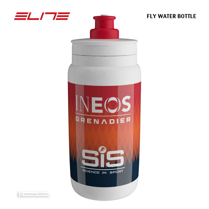 Elite 2023 INEOS GRENADIER Team FLY Water Bottle : PATTERN 550 ml