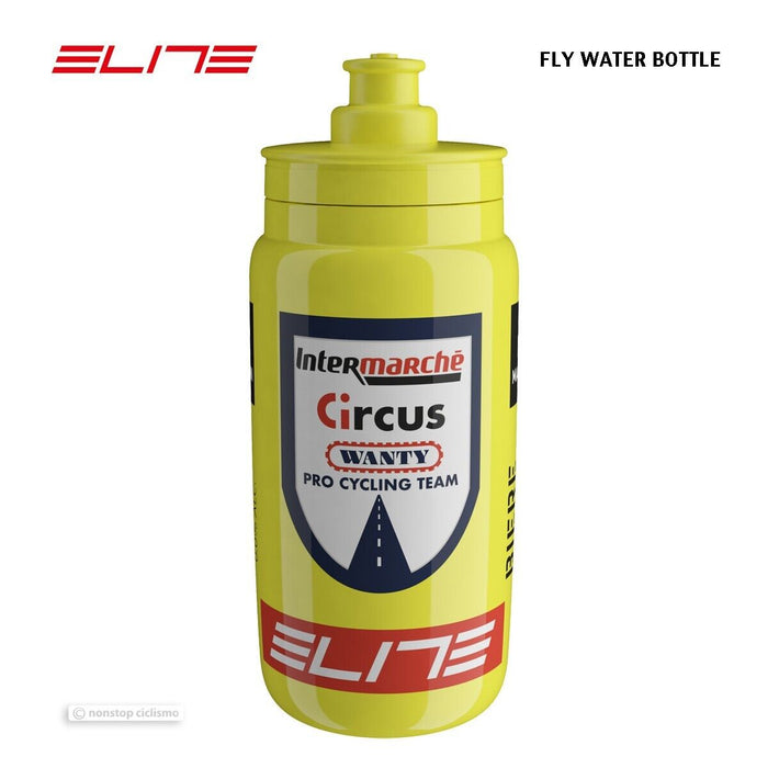Elite 2023 INTERMARCHÉ CIRCUS WANTY Team FLY Water Bottle : 550 ml