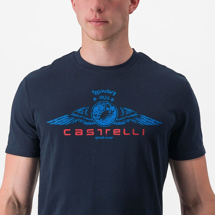 CASTELLI ARMANDO 2 T-SHIRT : BELGIAN BLUE