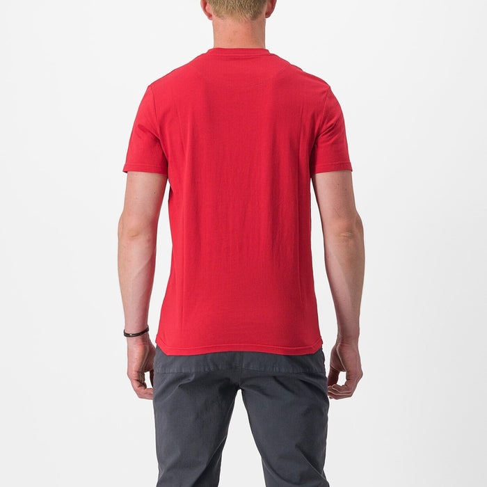 Castelli FINALE T-SHIRT : RED CTS
