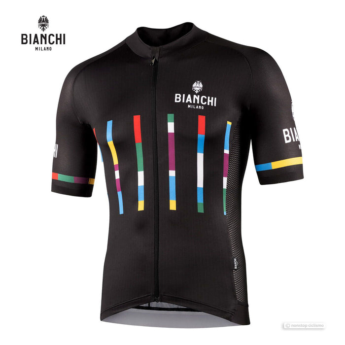 Bianchi Milano FANACO Short Sleeve Jersey : BLACK
