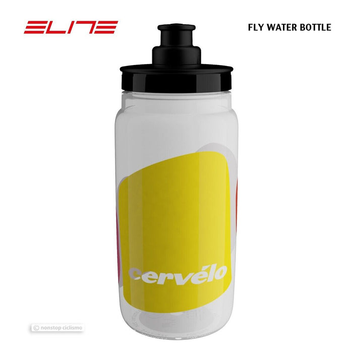Elite 2023 CERVELO FLY Water Bottle : CLEAR 550 ml