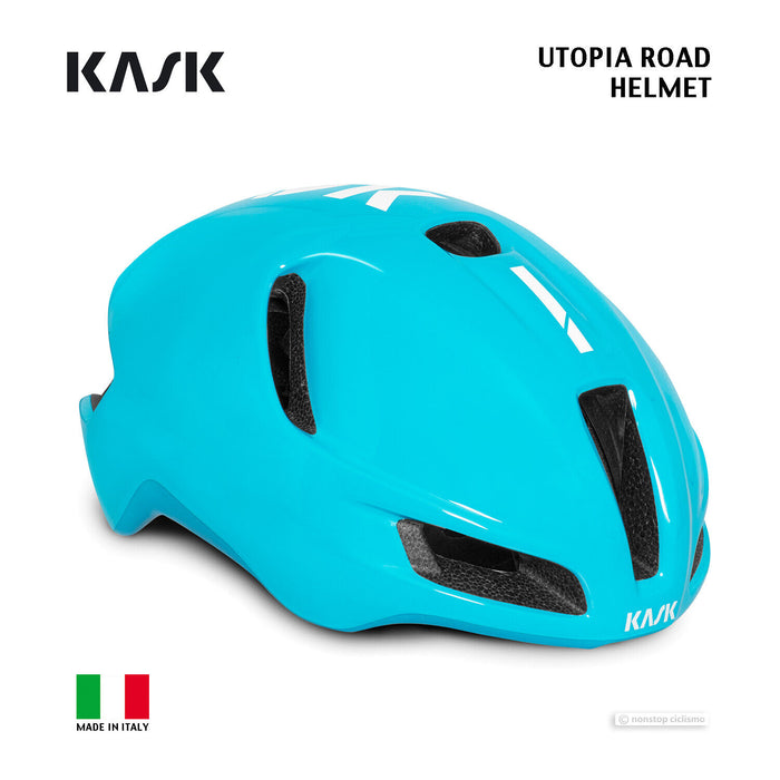 Kask UTOPIA Aero Road Cycling Helmet : LIGHT BLUE