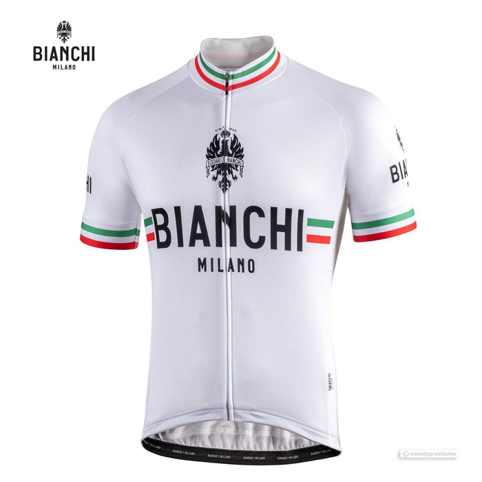 Bianchi Milano ISALLE Short Sleeve Jersey : WHITE