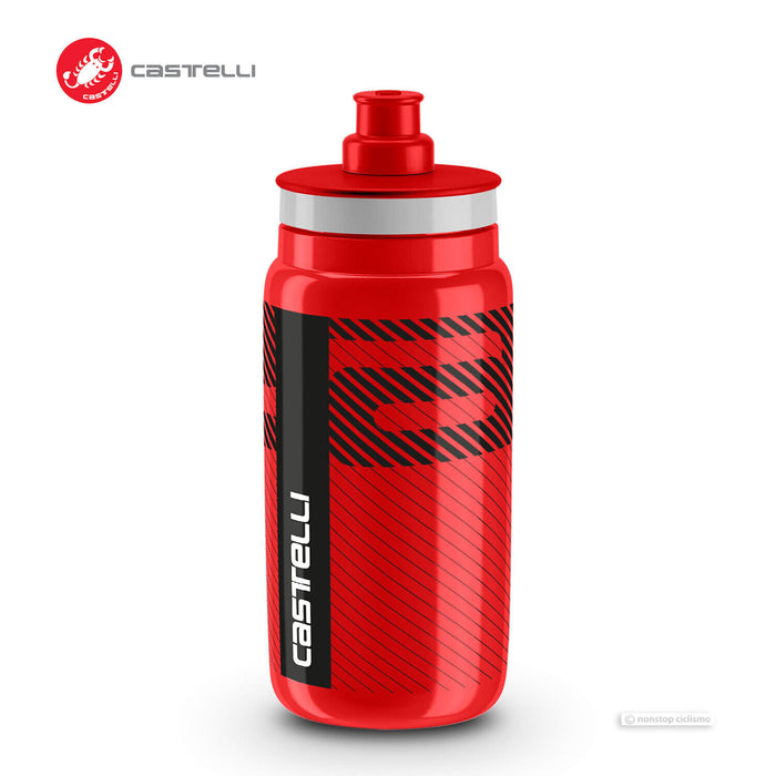 Castelli Water Bottle by Elite : 550ml RED