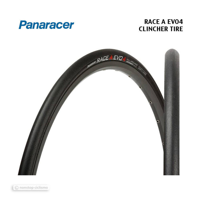 Panaracer RACE A EVO4 Clincher Tire : BLACK 700x28 mm
