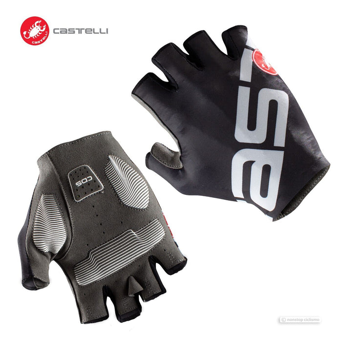 Castelli COMPETIZIONE 2 Gloves : LT BLACK/SILVER GREY