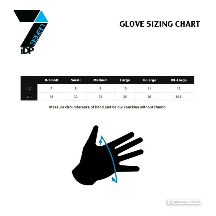 7iDP TRANSITION MTB Long Finger Gloves : ARMY GREEN