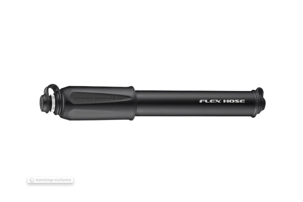 Lezyne SPORT DRIVE HP High Pressure Pocket Hand Pump : BLACK SMALL