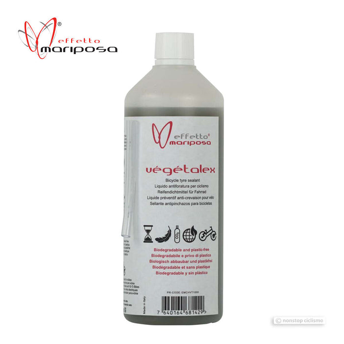 Effetto Mariposa VEGETALEX Biodegradable Tubeless Tire Sealant ROAD/MTB 1000 ml