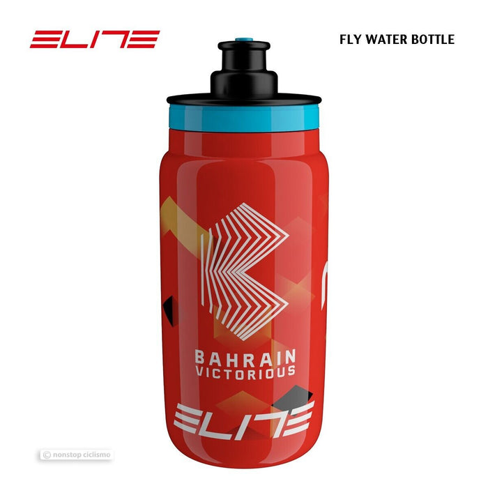 Elite 2022 BAHRAIN VICTORIOUS Team FLY Water Bottle : 550 ml