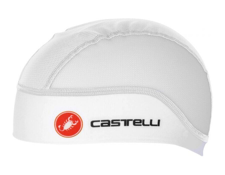Castelli SUMMER SKULL CAP : WHITE