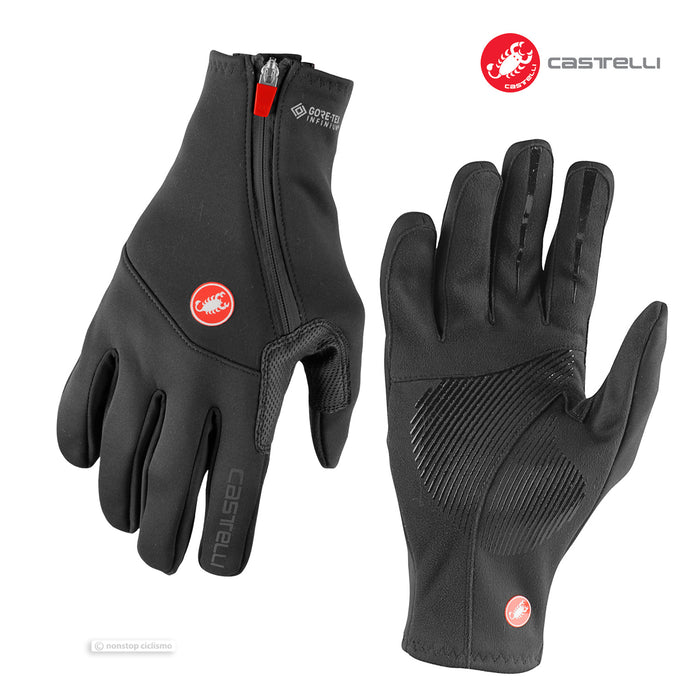 Castelli MORTIROLO Windstopper® Gloves : LIGHT BLACK