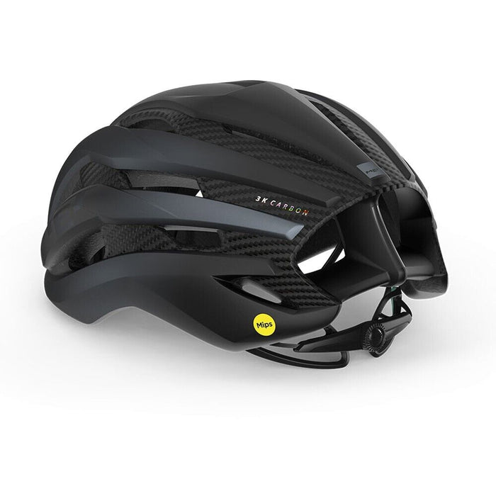 MET TRENTA 3K CARBON MIPS Road Helmet : BLACK MATTE
