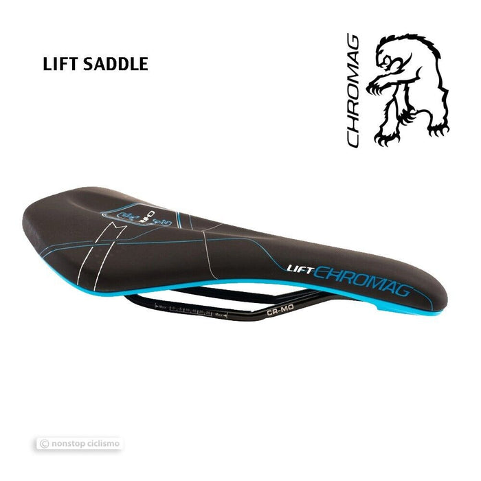 Chromag LIFT Saddle : BLACK/BLUE