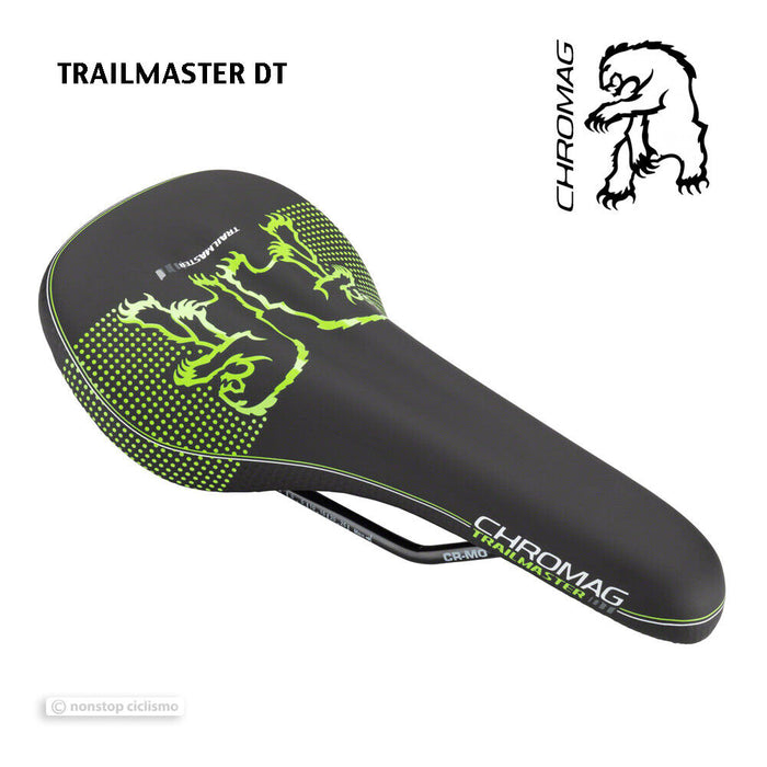 Chromag TRAILMASTER DT Saddle : BLACK/GREEN