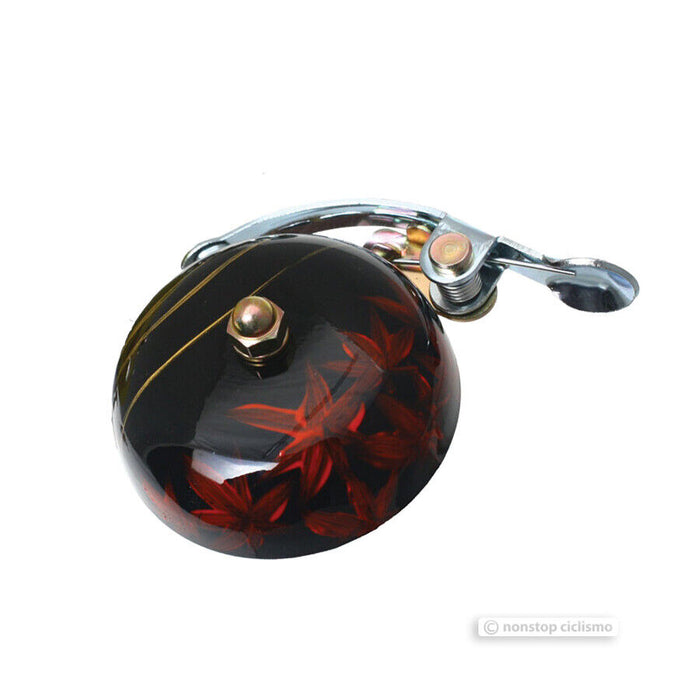 Crane Bells SUZU Aluminum Hand-Painted Bicycle Bell : MAPLE TREE - Made in Japan