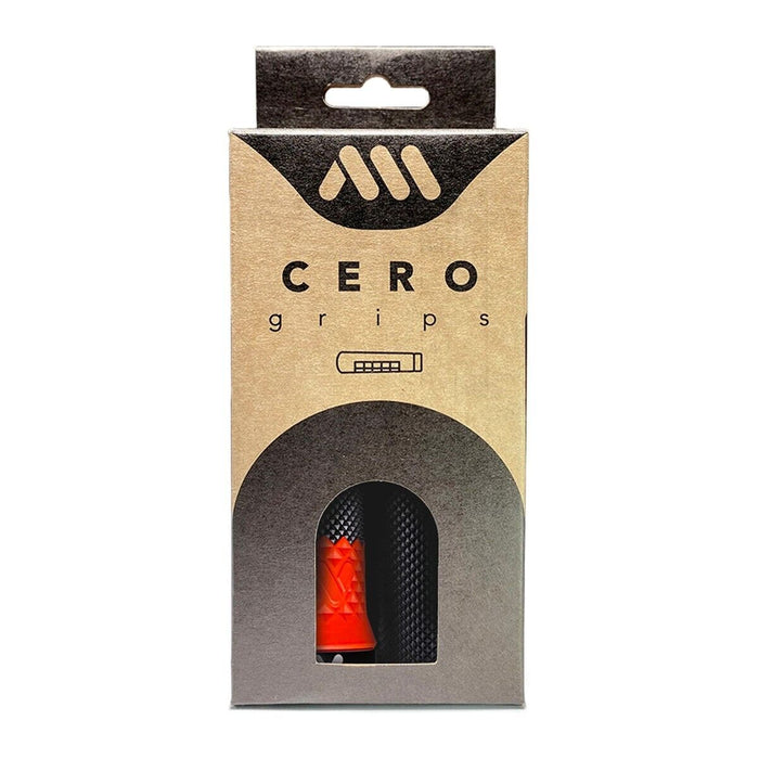 All Mountain Style CERO Handlebar Grips : BLACK/RED