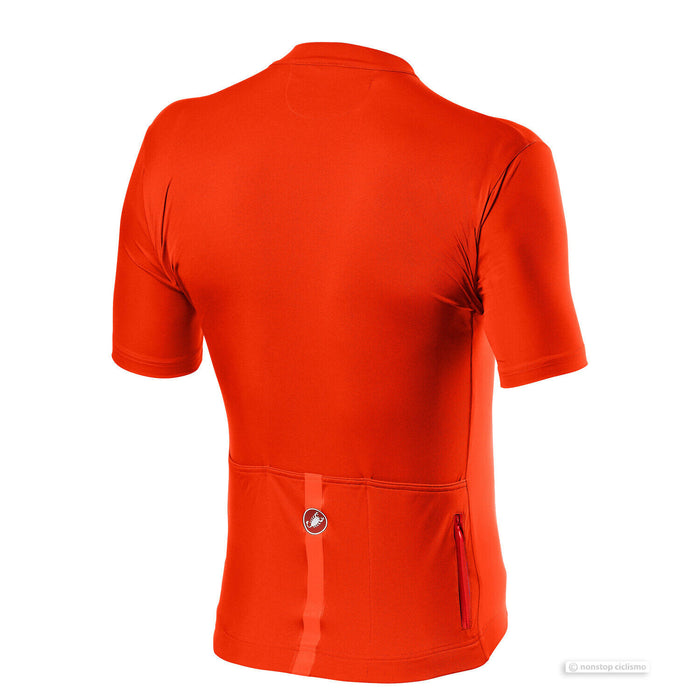 Castelli CLASSIFICA Short Sleeve Jersey : ORANGE