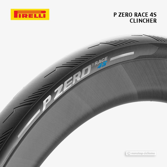 Pirelli P ZERO RACE 4S TLR Tubeless Ready Road Tire : 700x28 mm BLACK
