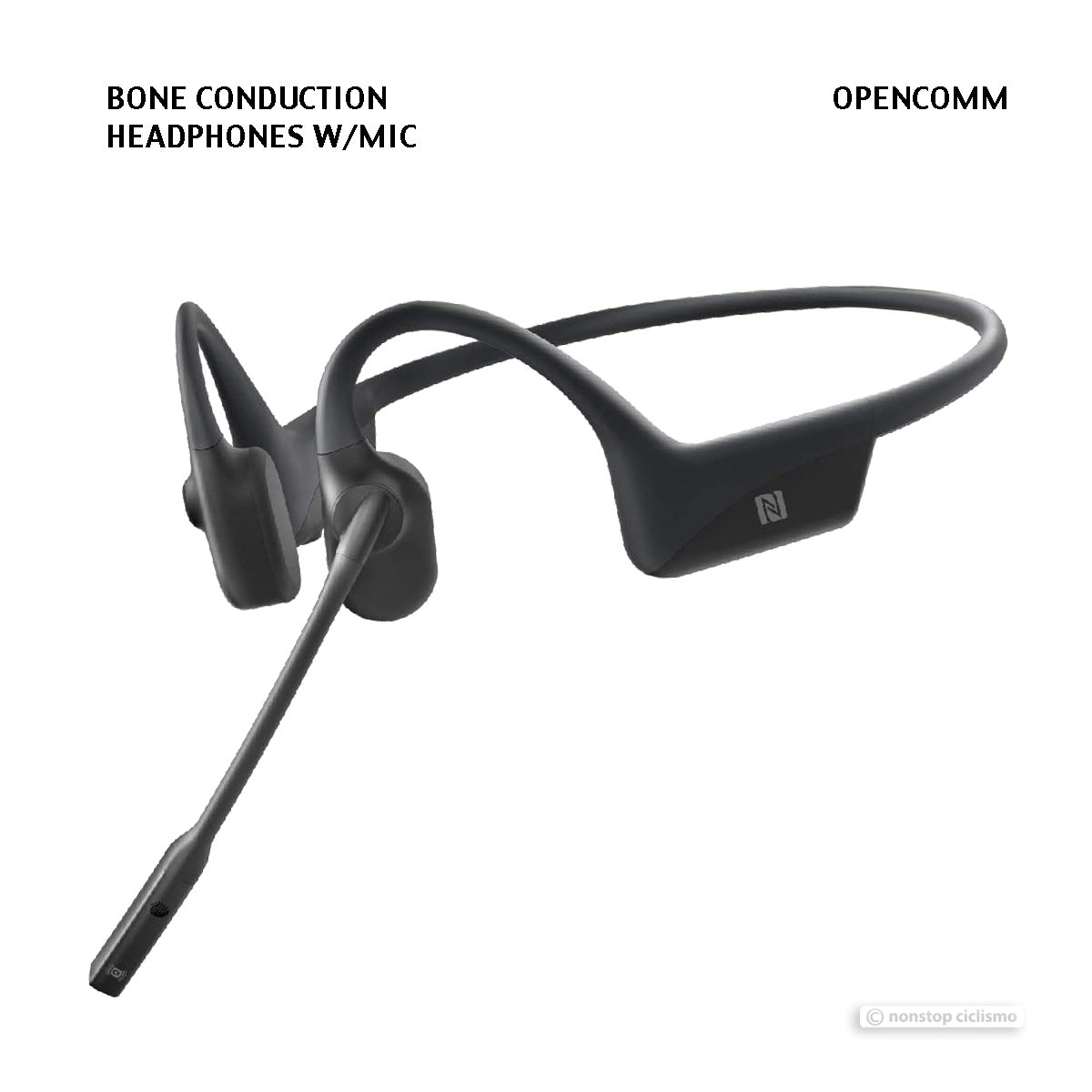 SHOKZ OPENCOMM BONE CONDUCTION HEADSET — Nonstop Ciclismo Gear