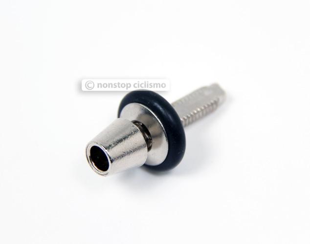 CAMPAGNOLO BRAKE CABLE BARREL ADJUSTER W/NUT 2000+ CHORUS, ATHENA