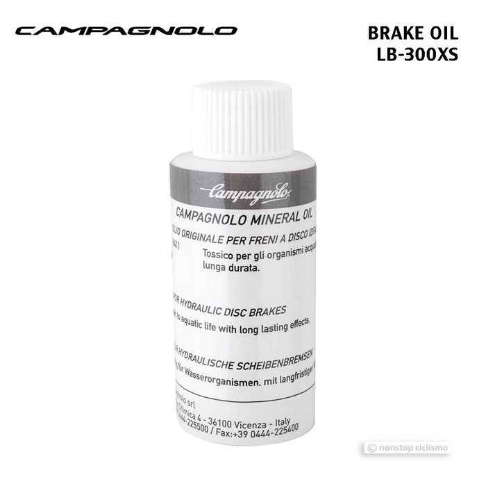 CAMPAGNOLO MINERAL OIL FOR HYDRAULIC BRAKES
