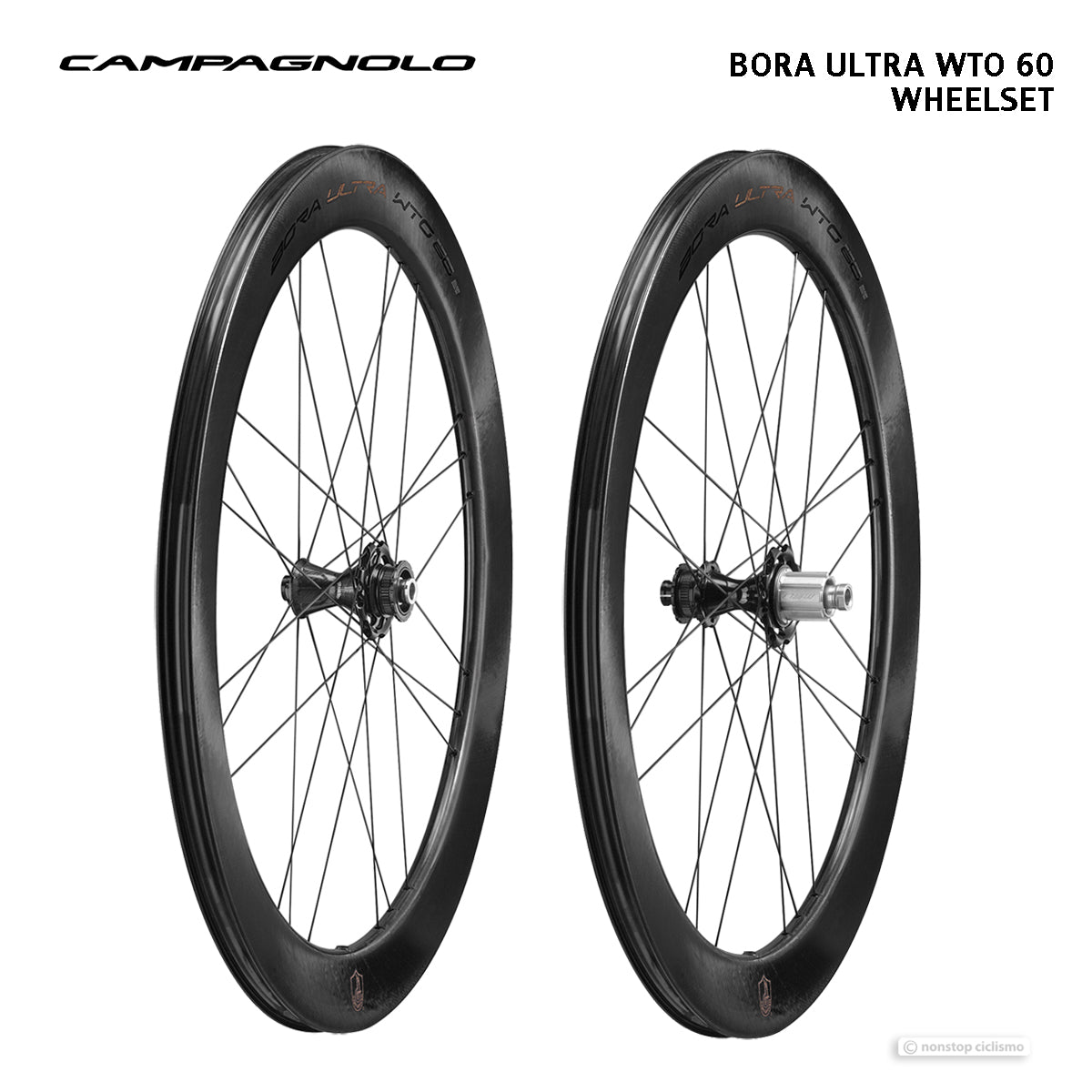CAMPAGNOLO BORA ULTRA WTO 60 2-WAY FIT CARBON WHEEL SET — Nonstop