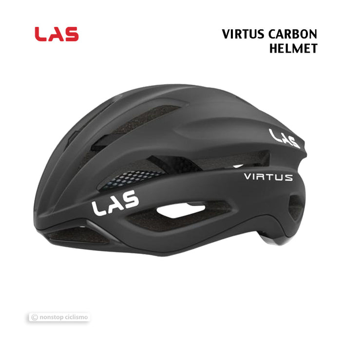 LAS VIRTUS CARBON ROAD CYCLING HELMET — Nonstop Ciclismo Gear