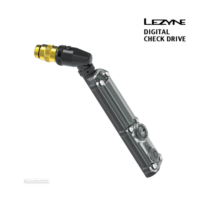 LEZYNE DIGITAL CHECK DRIVE PRESSURE GAUGE