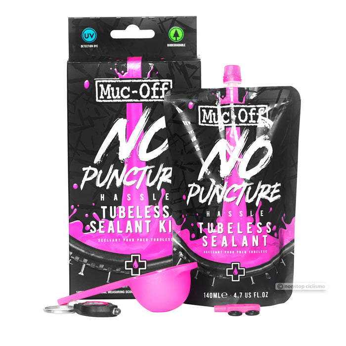 MUC-OFF NO PUNCTURE HASSLEE TUBELESS TIRE SEALANT KIT