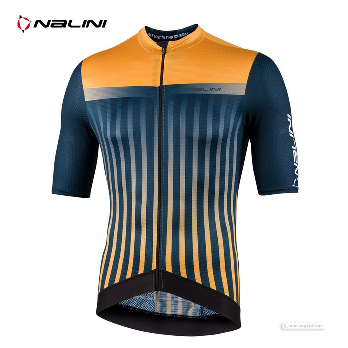 NALINI RESPECT Short Sleeve Jersey : Blue / Dark Yellow