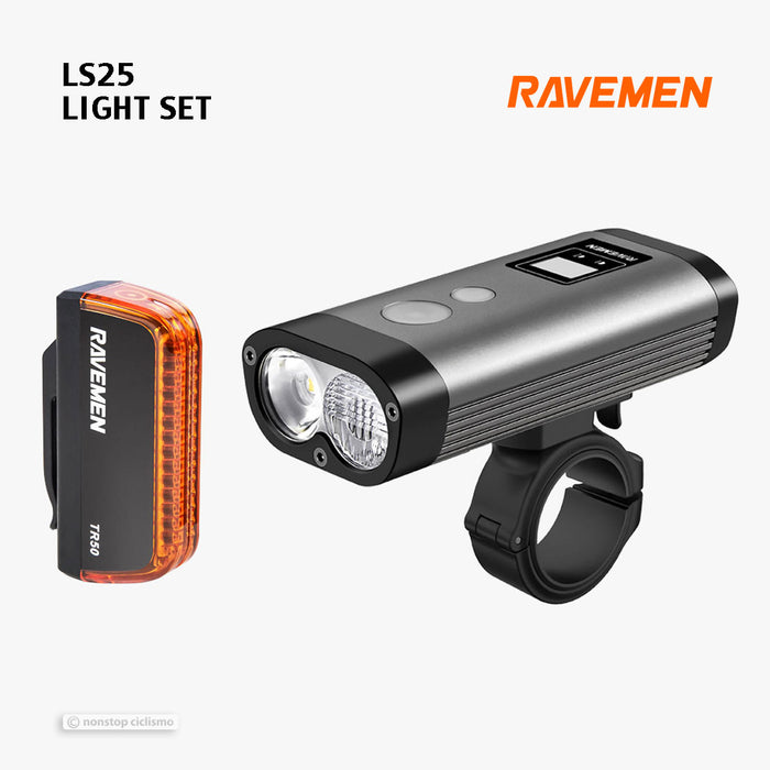 RAVEMEN LS25 - PR1200 & TR50 HEAD & TAIL LIGHT SET