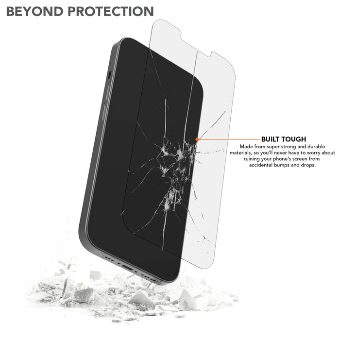 ROKFORM TEMPERED GLASS SCREEN PROTECTOR FOR IPHONE 13 MINI : 2 PACK